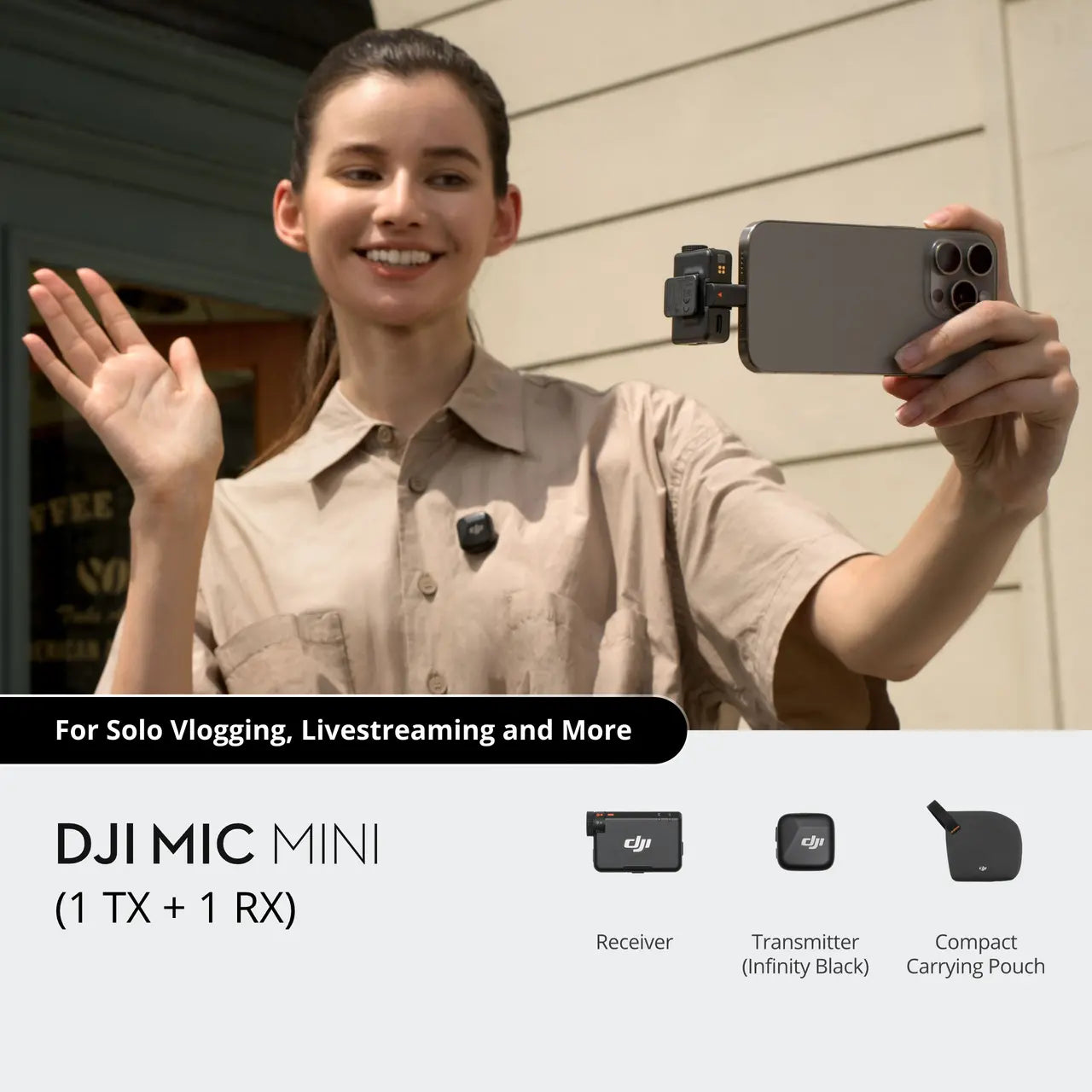 DJI Mic Mini (1 Transmitter + 1 Receiver)