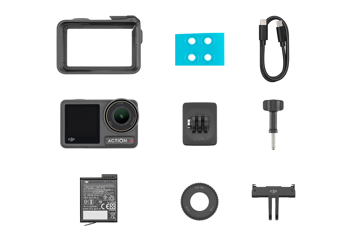 DJI Osmo Action 4 Action Cam Standard Combo