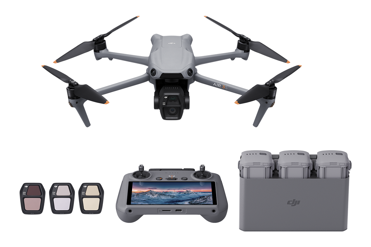 DJI Air 3S Fly More Combo (DJI RC 2)