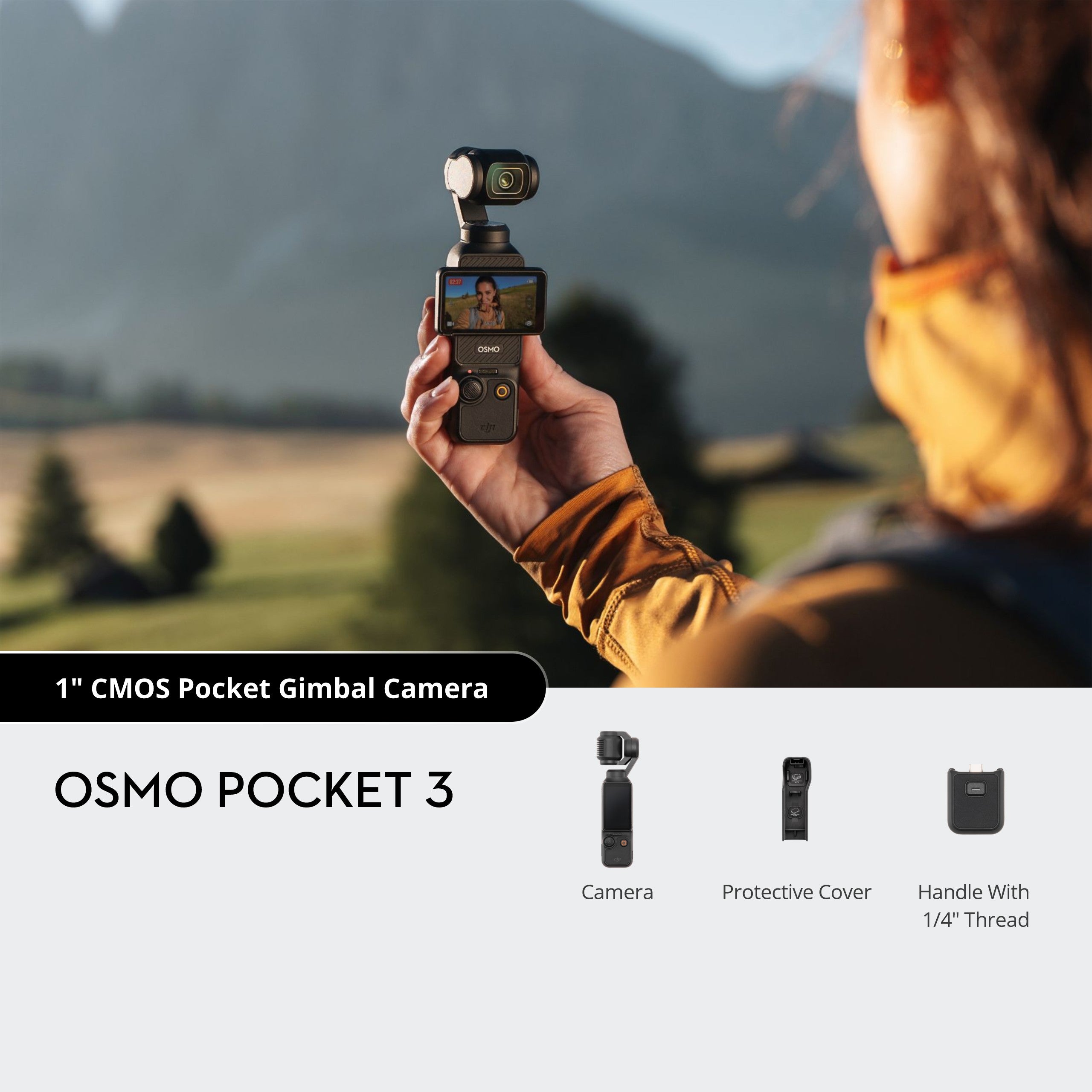 3.5mm Camera Microphone for DJI OSMO POCKET 2 Do-It-All Handheld Gimbal  Camera